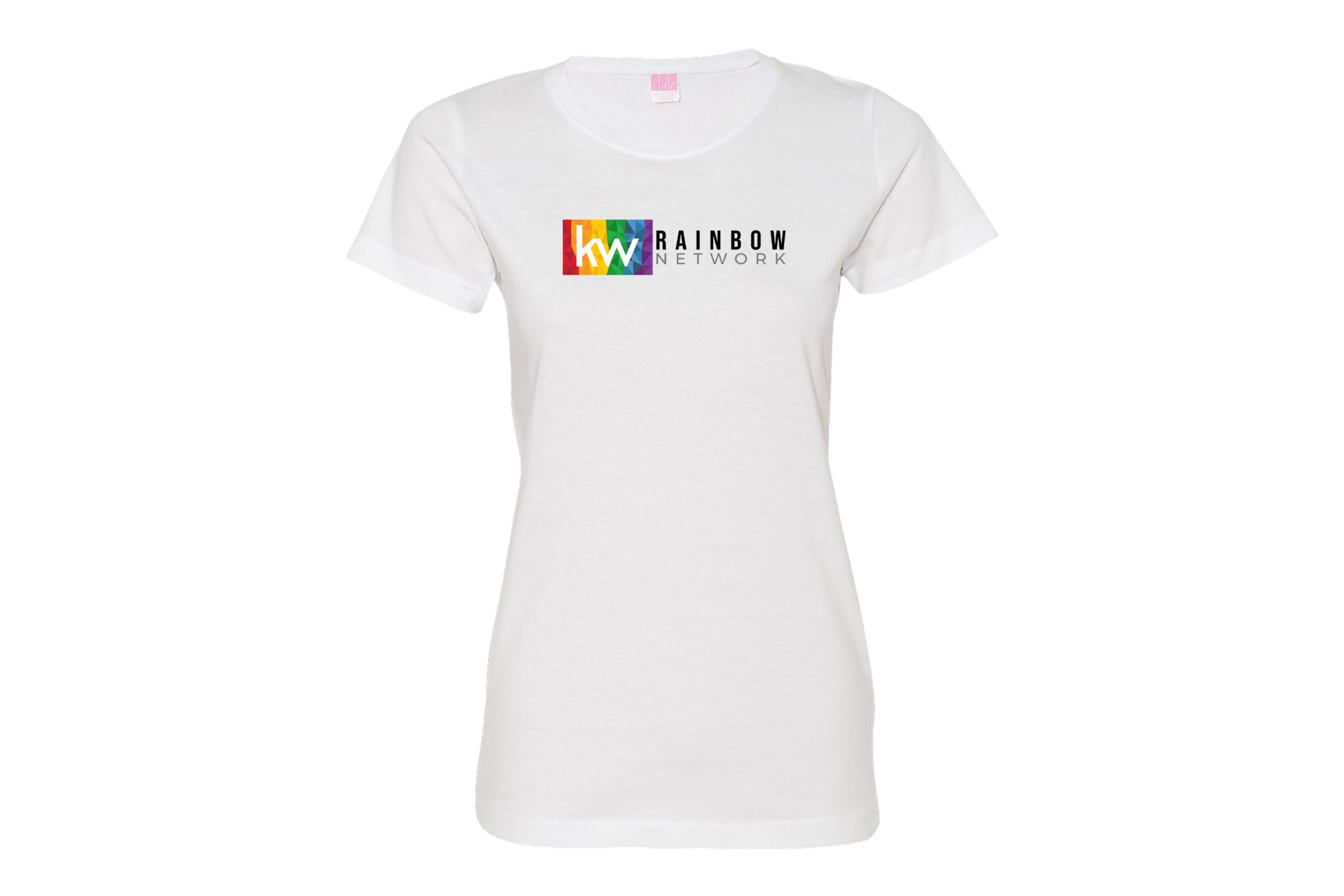 KW Rainbow Network | Women's Fine Jersey- Direct To Film - Image 2