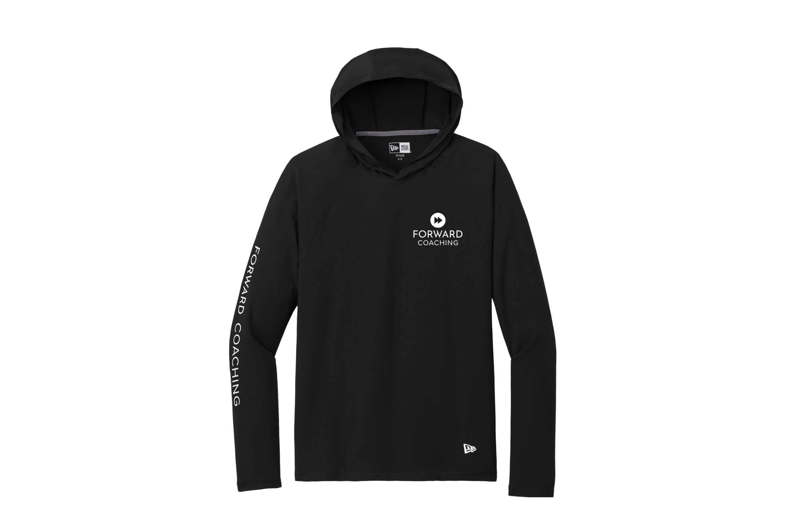 Forward Coaching | New Era® Power Long Sleeve Hoodie - Direct To Film - Image 2